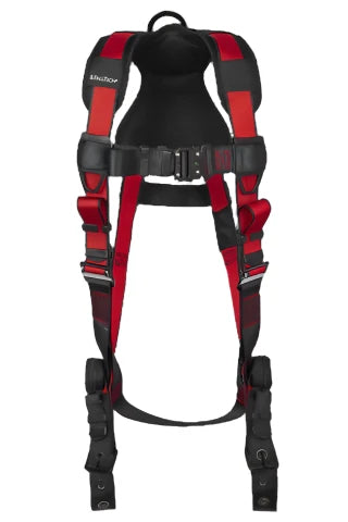 Fall Tech - Tradesman® Pro 1D Standard Non-belted Full Body Harness, Tongue Buckle Leg Adjustments
