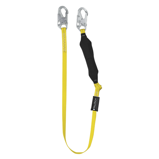 Fall Tech - 6' Soft Pack FT Basic® Energy Absorbing Lanyard, Single-leg with Steel Snap Hooks