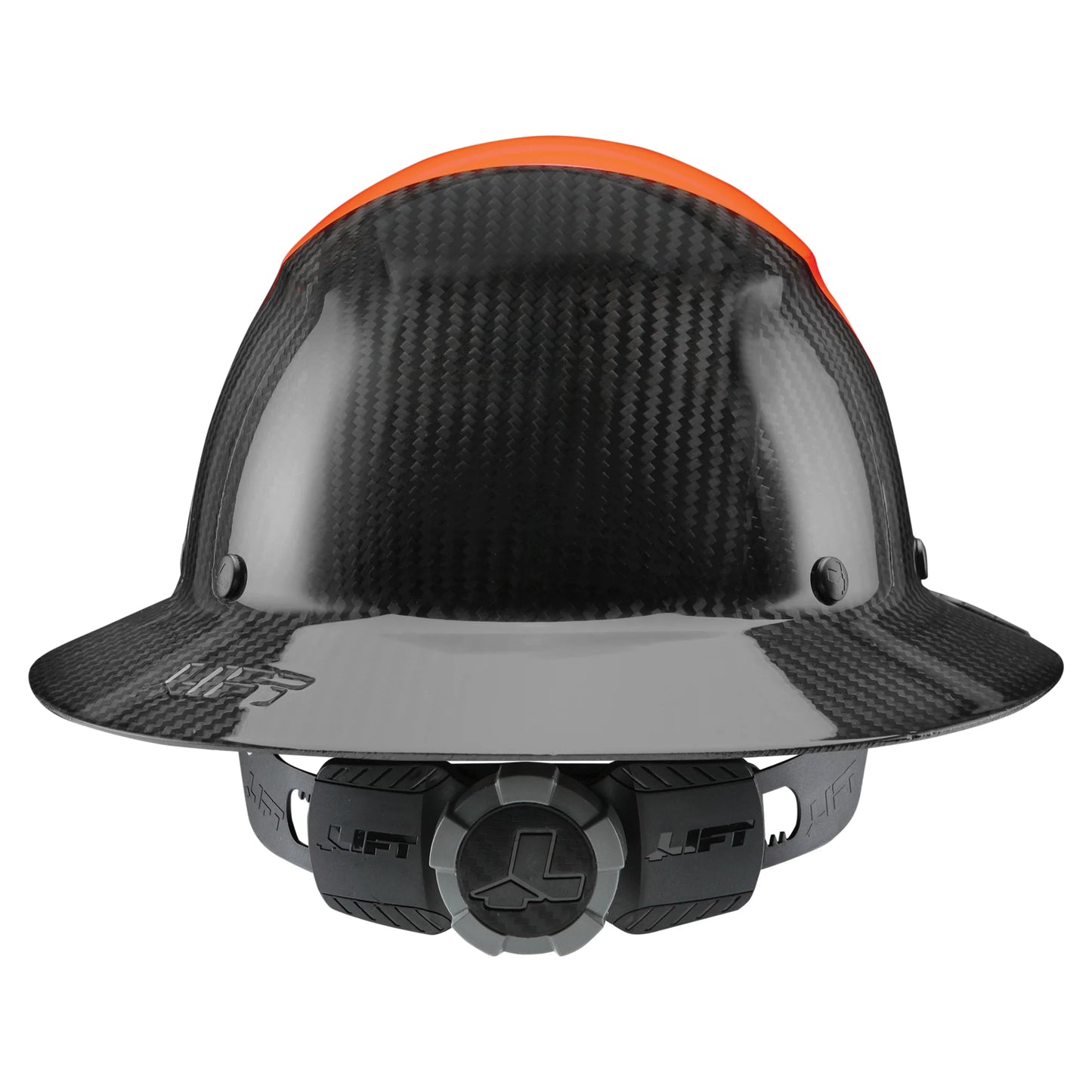 DAX FIFTY 50 CARBON FIBER FULL BRIM HARDHAT - YELLOW