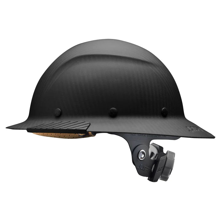DAX CARBON FIBER FULL BRIM HARDHAT - MATTE FINISH