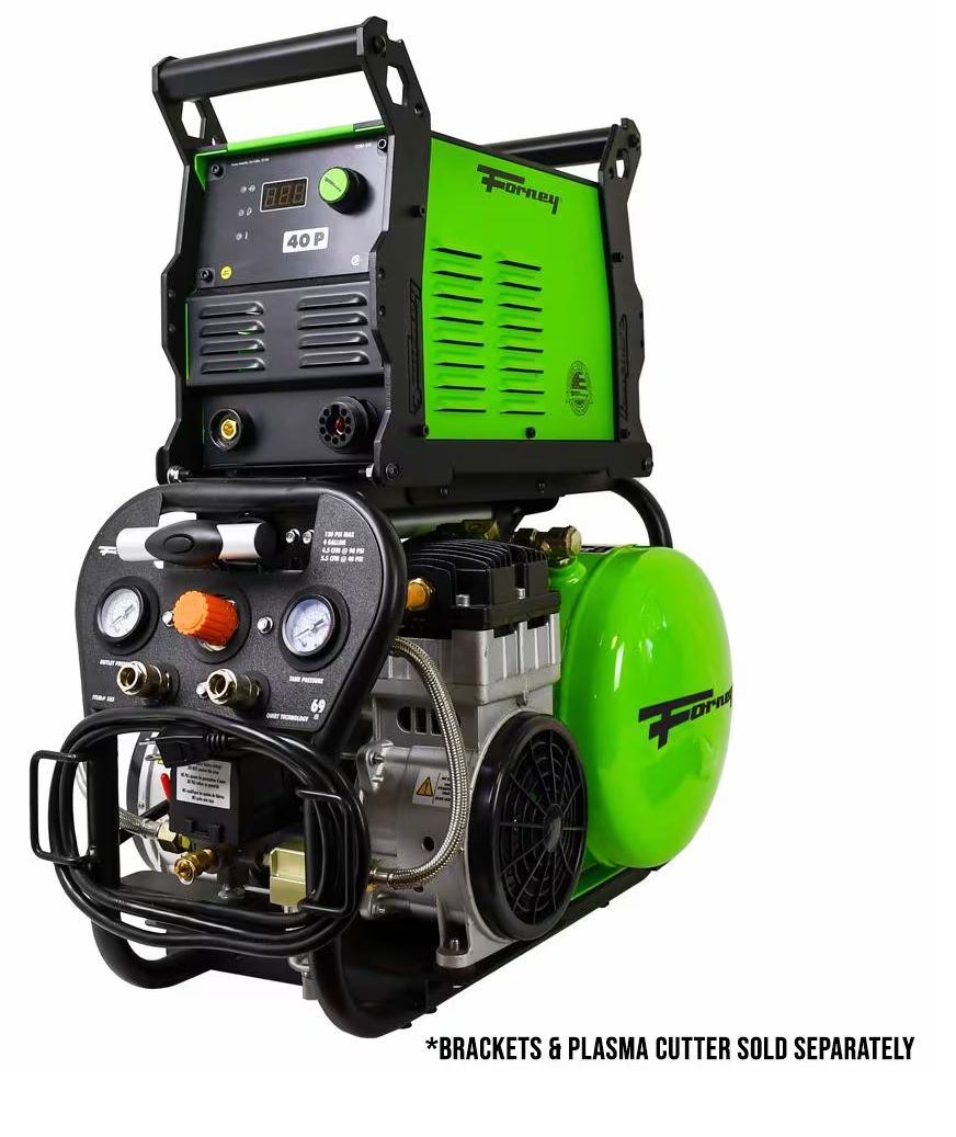 Forney - Fornair® 2.0 HP, 4 Gal, Oil-Free Air Compressor, 120 PSI, 4.5 CFM