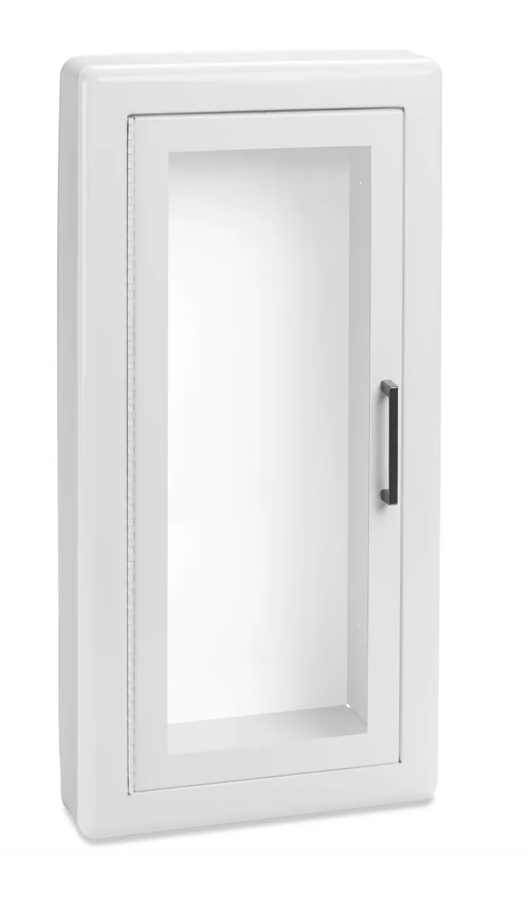 J & L Industries - Fire Extinguisher Cabinet - Semi-Recessed, 10 lb