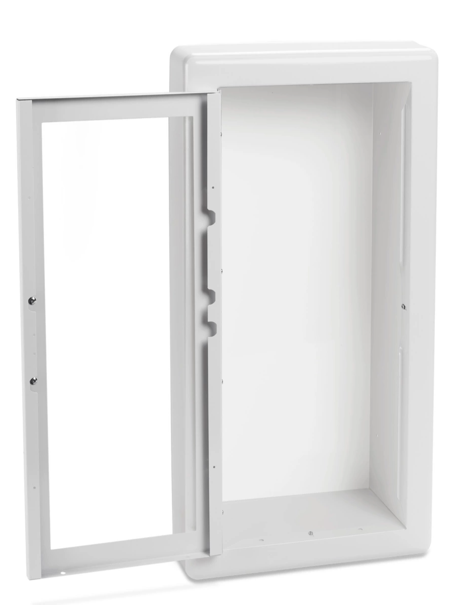 J & L Industries - Fire Extinguisher Cabinet - Semi-Recessed, 10 lb