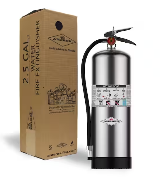 Amerex AM272 – 2.5 Gallon Water Mist Fire Extinguisher
