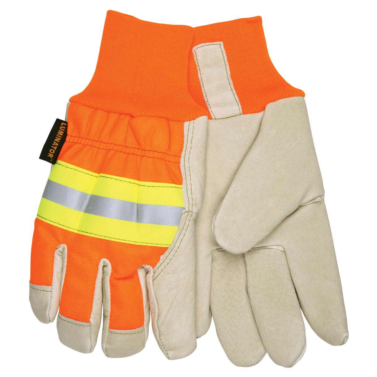 MCR Safety - 3440 Luminator™ Grain Pigskin Leather Driver Gloves (12 Pack)