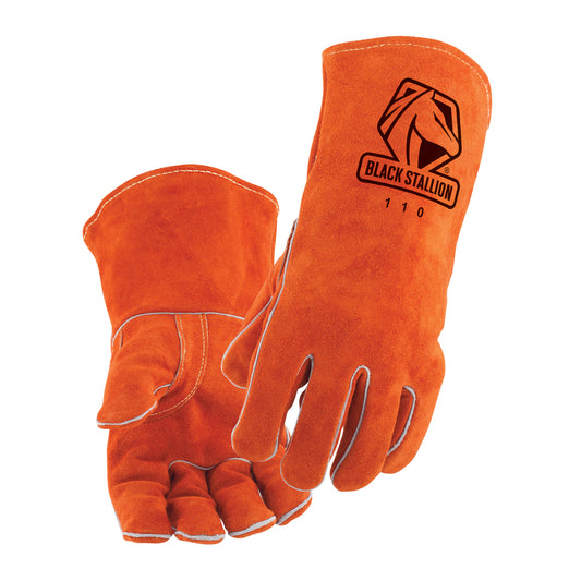 Black Stallion - Select Split Cowhide Stick Gloves