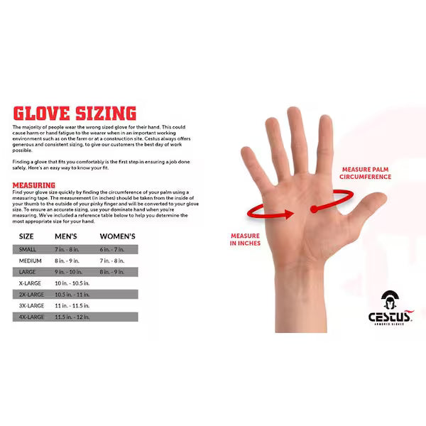 Cestus Barrier HandMax Impact Gloves