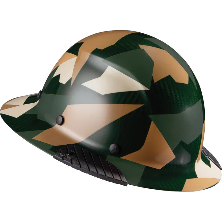 DAX CARBON FIBER FULL BRIM HARDHAT - JUNGLE