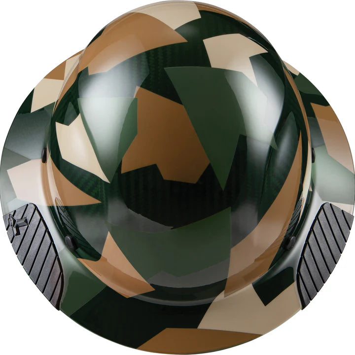 DAX CARBON FIBER FULL BRIM HARDHAT - JUNGLE