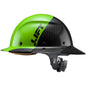 DAX FIFTY 50 CARBON FIBER FULL BRIM HARDHAT - GREEN