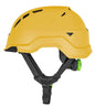 RADIX SAFETY HELMET YELLOW- VENTED