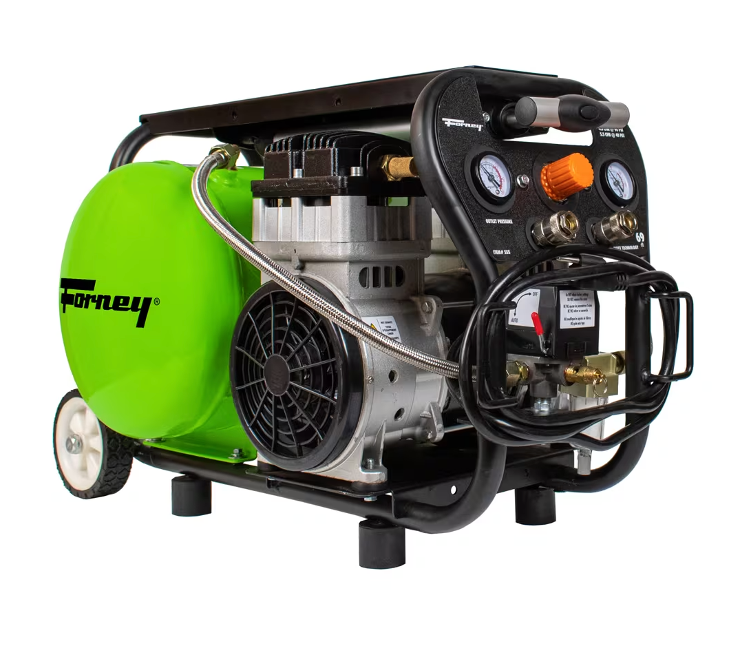 Forney - Fornair® 2.0 HP, 4 Gal, Oil-Free Air Compressor, 120 PSI, 4.5 CFM