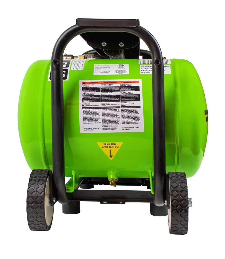 Forney - Fornair® 2.0 HP, 4 Gal, Oil-Free Air Compressor, 120 PSI, 4.5 CFM