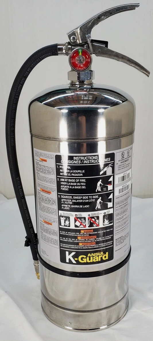 ANSUL® K-GUARD Wet Chemical Fire Extinguisher – 6 Liter (432843)