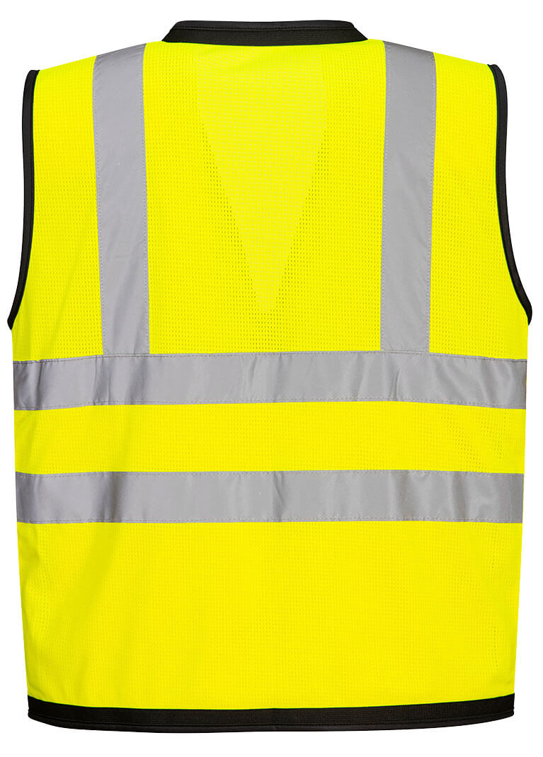 Portwest US378 Hi-Vis Two-Tone Mesh Surveyor Vest