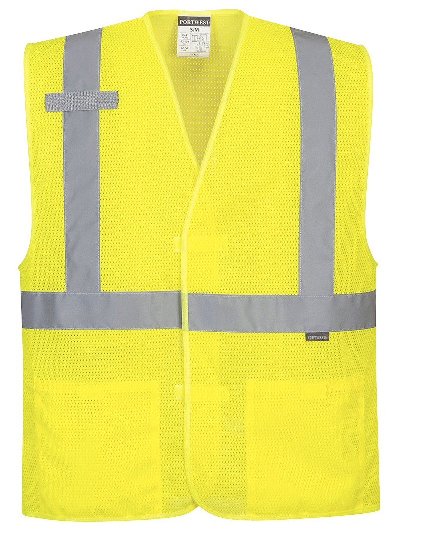 Portwest UC492 Hi-Vis Two-Tone Executive Softshell Jacket