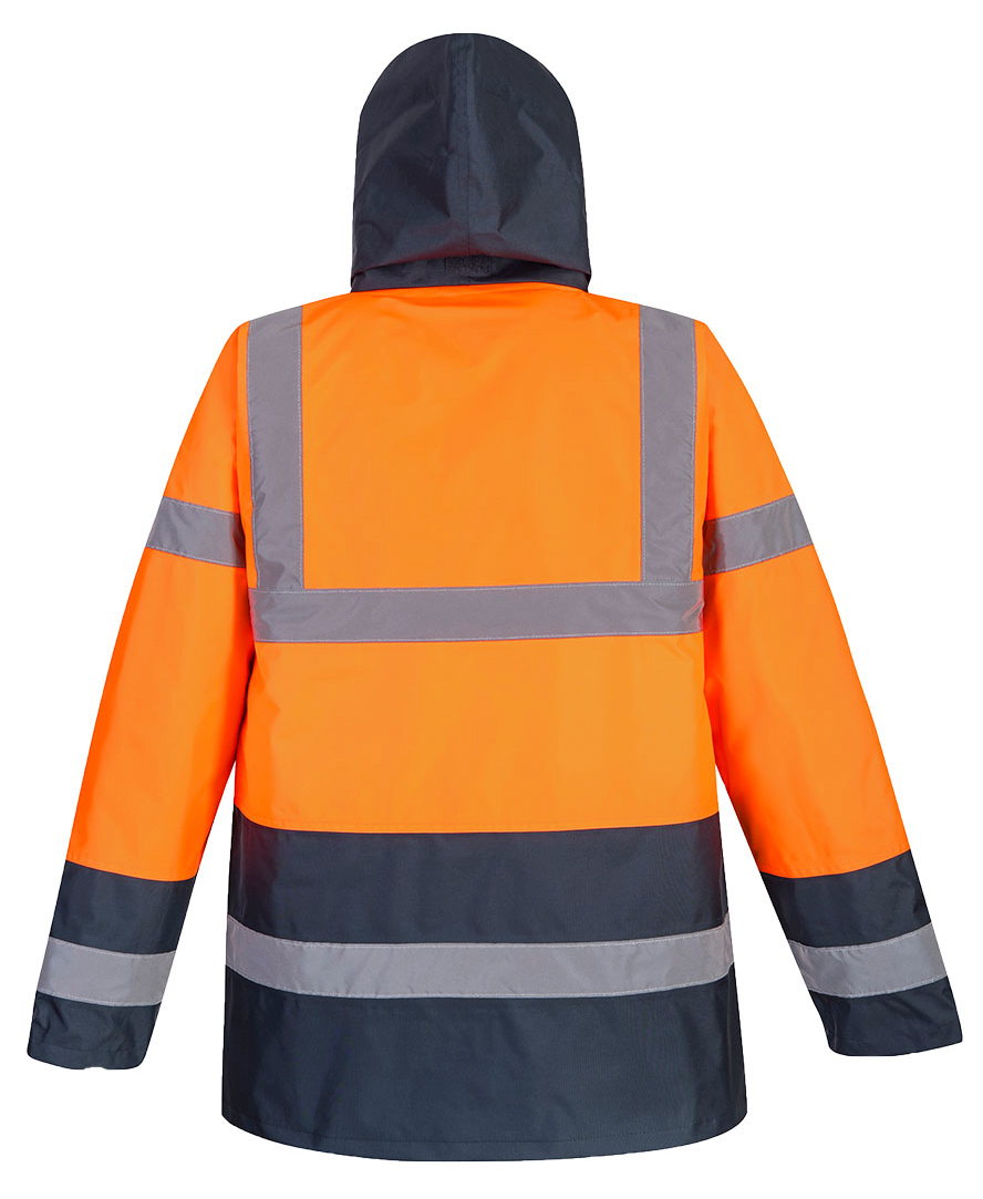 Portwest US467 Hi-Vis Two-Tone Waterproof Traffic Jacket