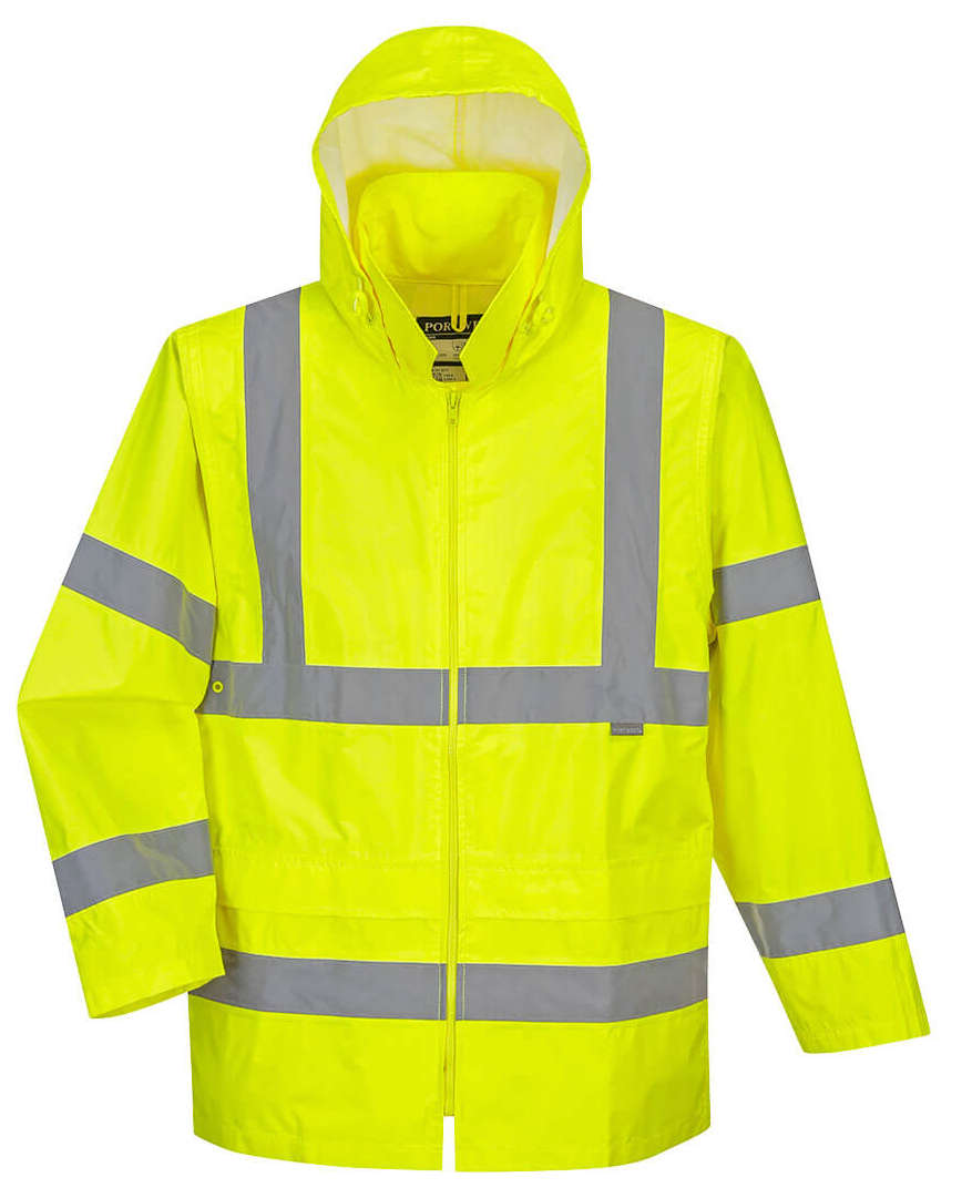 Portwest UH440 Hi-Vis Classic Rain Jacket