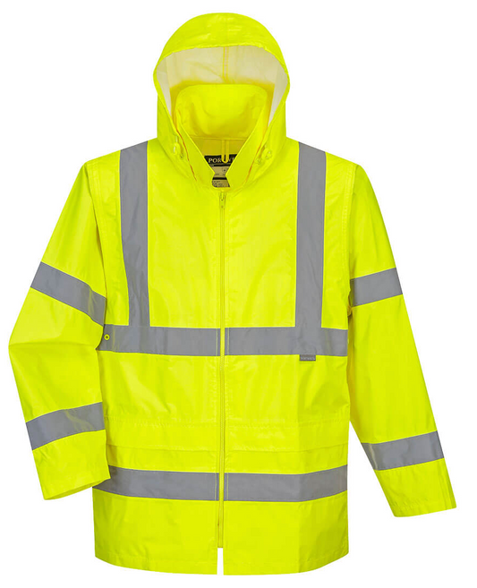 Portwest UH440 Hi-Vis Classic Rain Jacket