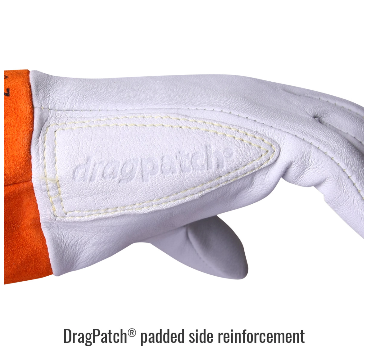 Black Stallion 35KF Premium Kidskin TIG Welding Gloves with DragPatch®