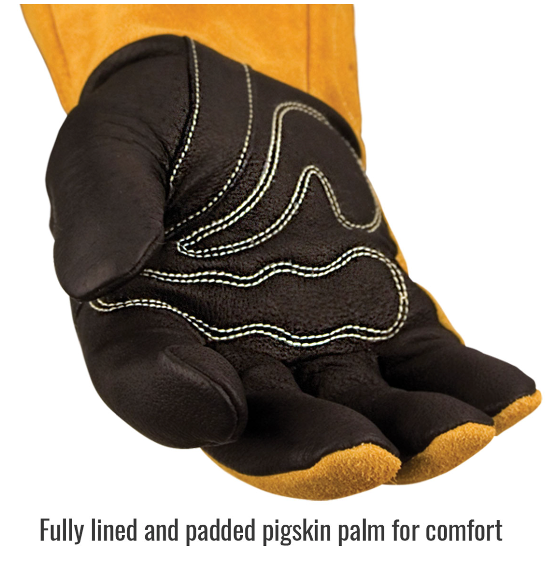 Black Stallion BM88 Premium MIG Welding Gloves with DragPatch® & RestPatch®