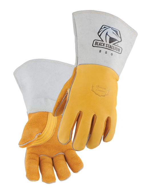 Black Stallion 850 Premium Elkskin Stick Welding Gloves