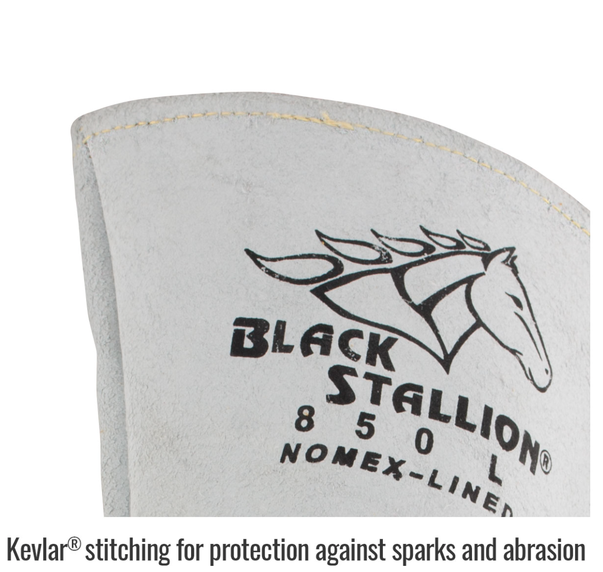Black Stallion 850 Premium Elkskin Stick Welding Gloves