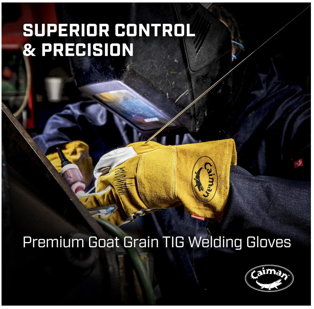 Caiman® 1540 Premium Boarhide™ MIG Welding Gloves