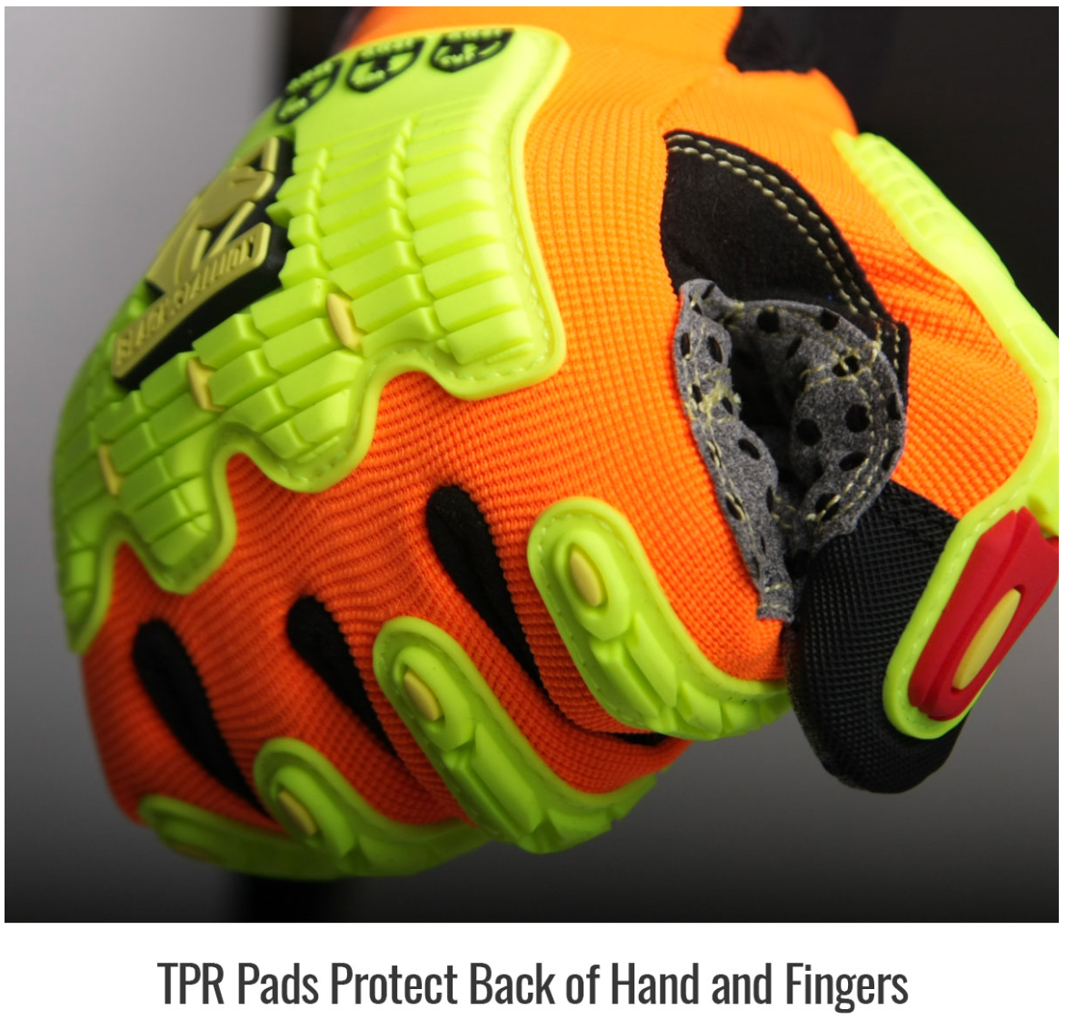 Black Stallion GX2126-OB FlexHand™ High-Visibility Impact-Resistant Work Gloves