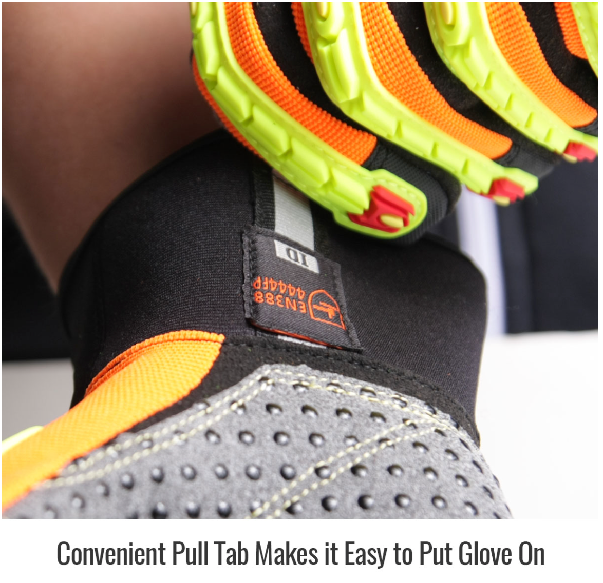 Black Stallion GX2126-OB FlexHand™ High-Visibility Impact-Resistant Work Gloves