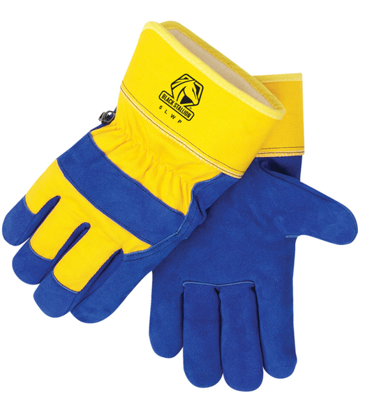 Black Stallion 5LWP Split Cowhide Leather Palm Winter Glove
