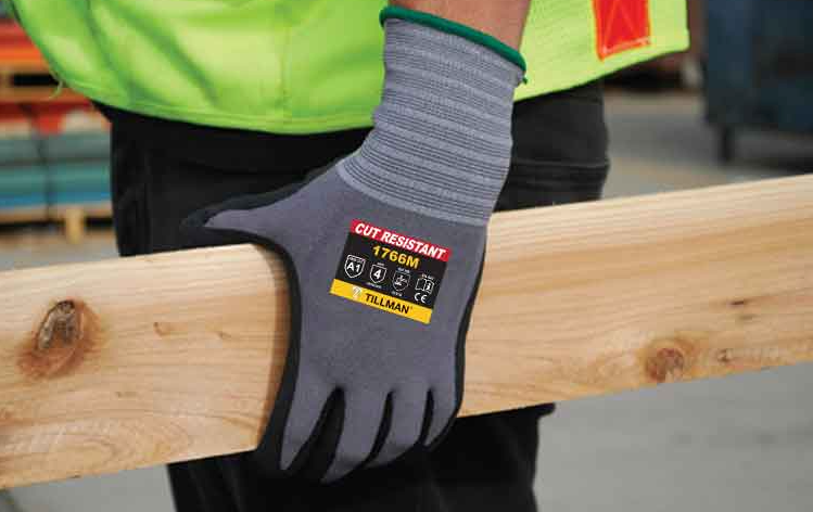 Tillman 1766 Nitrile Micro-Foam Nylon Knit Glove