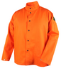 Black Stallion FO9-30C TruGuard™ 200 FR Cotton Welding Jacket – Safety Orange