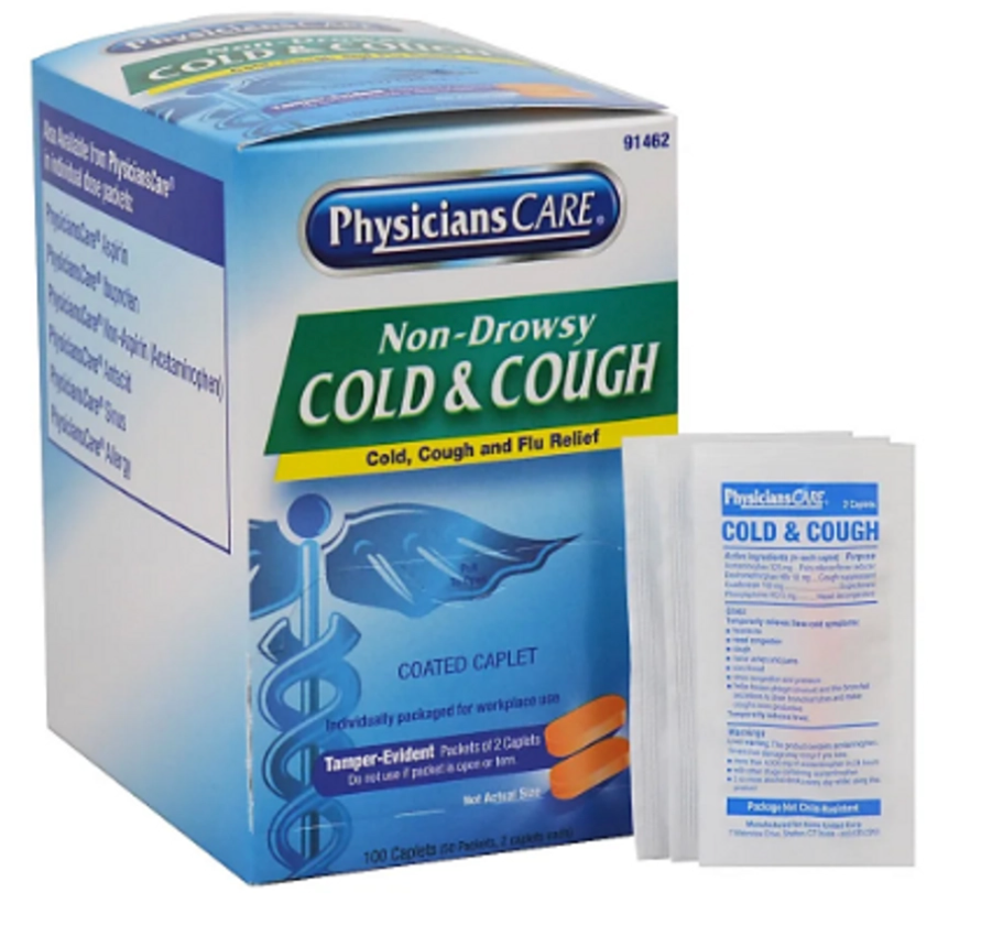 PhysiciansCare® Cold & Cough – 50 Pack