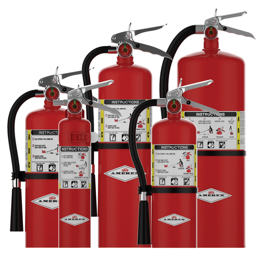 Amerex - Dry Chemical FIre Extinguisher 2.5lb, 5lb, 10lb & 20lb
